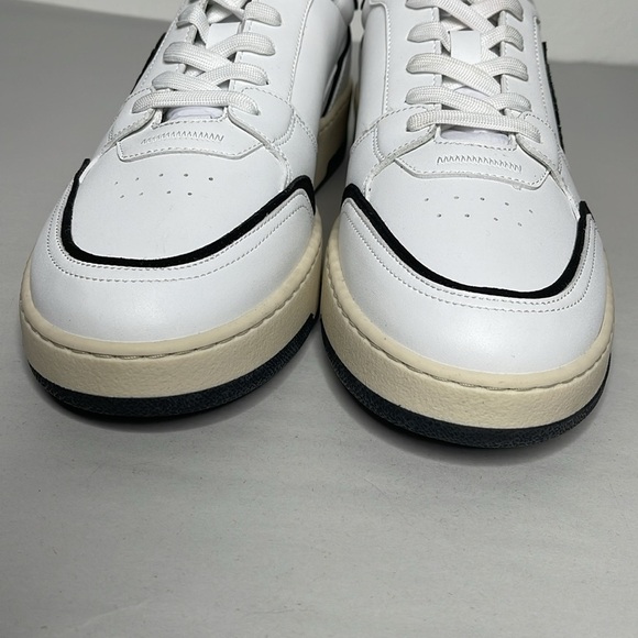 Løci Men's Neo White Vegan Leather Low Top Sneakers Size 47 US 13 - Picture 4 of 8